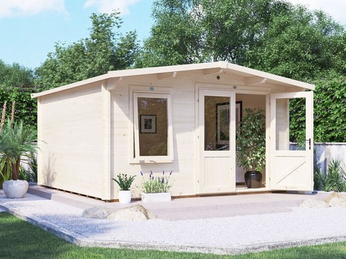 Log cabin 45mm - cabin,, wall