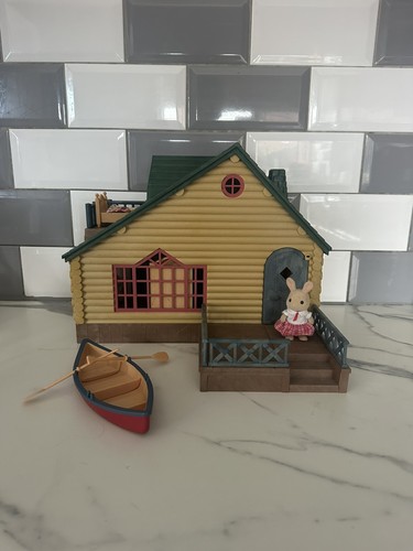 Sylvanian families log - sylvanian, cabin