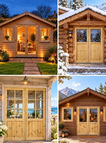 Wooden doors - doors,, for