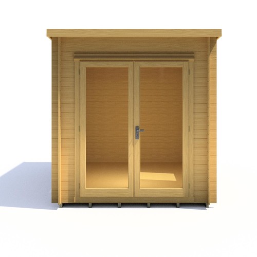 Emneth log cabin - x, 7