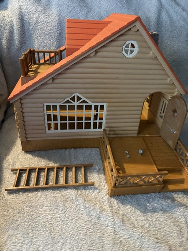 Sylvanian families log cabin - sylvanian,
