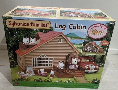 Sylvanian families log cabin - families,