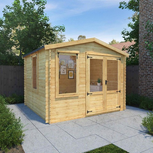 Wooden log cabin - wooden,
