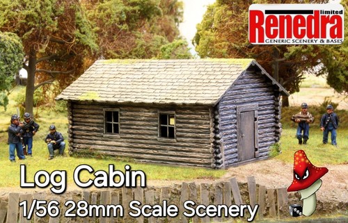 Log cabin renedra - log, scenery