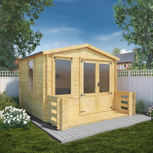 11ft 12ft apex log - 12ft,