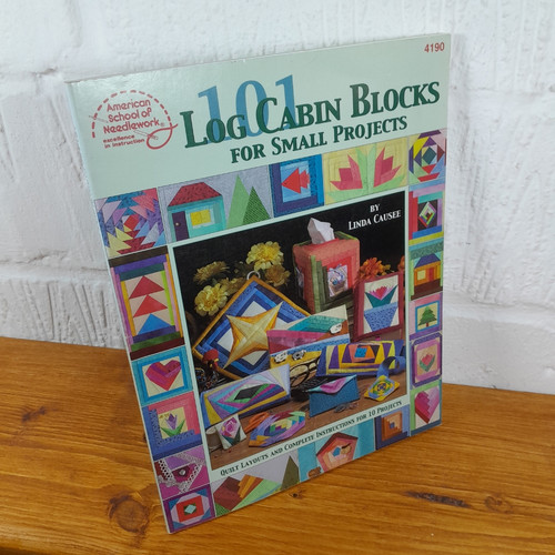 101 log cabin blocks - cabin,