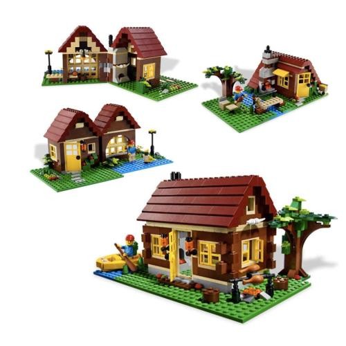 Lego 5766 log - 5766, cabin