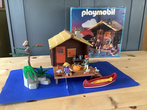 Playmobil log cabin 3826 - cabin,