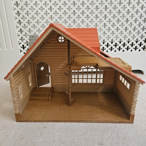 Sylvanian families log cabin - sylvanian,