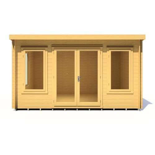 Emneth log cabin - x,