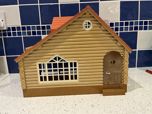 Sylvanian families log cabin - families,